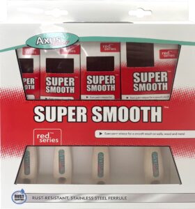 Red series super smooth 4 piece brush set