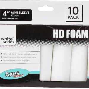 4'' HD foam roller refills 10pk