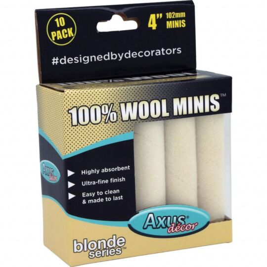 4'' 100% Wool refills 10pk